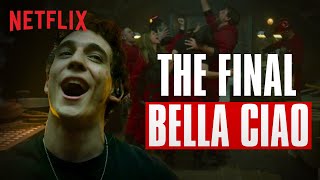 Bella Ciao One Last Time  Money Heist Part 5 Vol 2  Netflix India [upl. by Susi467]