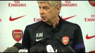 Arsene Wenger reaction to Van Persie move to Man Utd [upl. by Ylekalb]