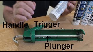 How to Set Up and Use a Caulking Gun [upl. by Maisie855]