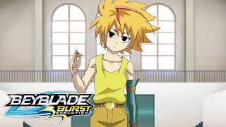 BEYBLADE BURST EVOLUTION Episode 3 Drain Fafnir Winding Up [upl. by Devon]