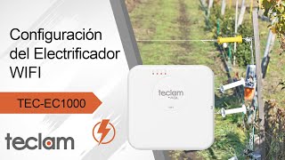 Configuración del electrificador Wifi TECEC1000 quotTeclamquot [upl. by Ku899]