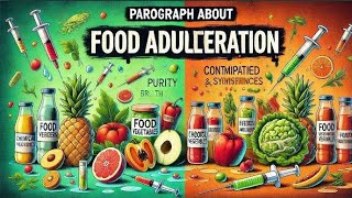 Paragraph about Food Adulteration খাদ্যে ভেজাল বাংলা অর্থ সহ hsc class11 foodadulteration [upl. by Elgna931]