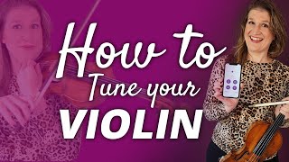 How to Tune your Violin with my FREE Online Violin Tuner [upl. by Klotz]