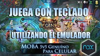 TUTORIAL MOBILE LEGENDS en PC [upl. by Macswan]