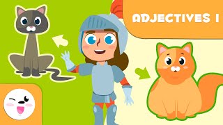 ADJECTIVES 🐭 Animals 🐘 Vocabulary for Kids 🐢🐆 Episode 1 [upl. by Husha]