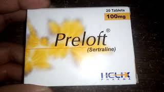 Preloft tablet uses in urdu  Sertraline uses in urdu  Preloft 50mg 100mg 25mg tablet Side effects [upl. by Maag377]