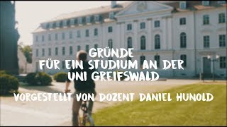 Gründe für ein Studium an der Uni Greifswald [upl. by Yeo]