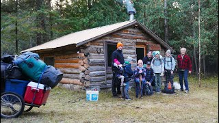 OH The Crowds That Arrived208 Martins Old Off Grid Log Cabin [upl. by Melquist378]