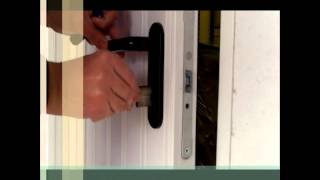 How to replace the lock on a personnel door [upl. by Ynafit321]