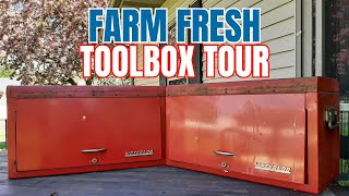 Estate Sale Toolbox Tour Tool Haul  Vintage Craftsman Tools Farm Fresh Barn Find Tool Box Reveal [upl. by Ruhtua332]