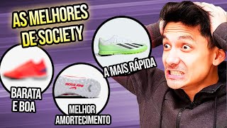 TOP 10 MELHORES CHUTEIRAS DE SOCIETY [upl. by Darren364]