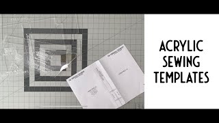 Using Acrylic Sewing Templates [upl. by Emilia]