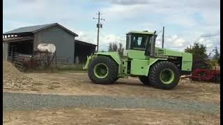 Steiger Tractors  end of season  bringing them home [upl. by Pontus]