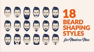 Beard Trimming Styles  How To Shape A Beard  Beard Grooming And Trimming Tips A Guide To Shave [upl. by Naro]