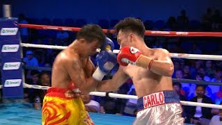 Carlo Peñalosa vs Watana Phenbaan  ESPN5 Boxing [upl. by Enelez]