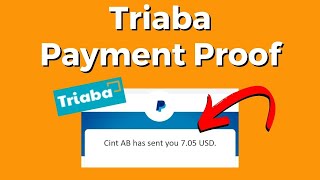 Triaba Payment Proof Live PayPal Proof [upl. by Tobye]