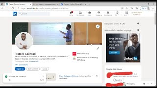 Howto 03 Add certificates to your LinkedIn profile [upl. by Aihsercal557]