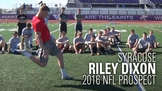 Riley Dixon  NFL Punter  New York Giants [upl. by Ullund]