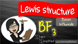 Lewis structure for BF₃  Dr K [upl. by Eldridge]