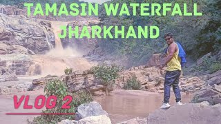 Tamasin waterfall jharkhand longest fall vlog 2tracking vlogging waterfall [upl. by Boyce]