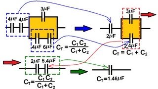 Physics 39 Capacitors 4 of 37 Capacitors in Series and Parallel 24 [upl. by Ignacio203]