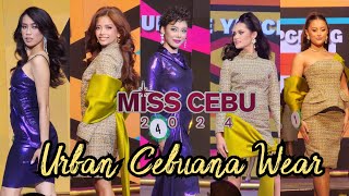 Miss Cebu 2024 Coronation Night Urban Cebuana Wear [upl. by Iona29]