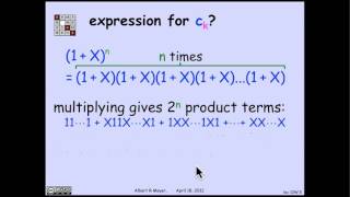 344 Binomial Theorem Video [upl. by Nashoma]