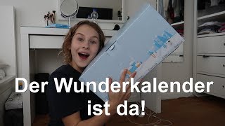 Mein Wunderkalender ist angekommen AuspackenReaktion [upl. by Ellegna]