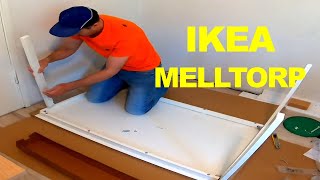 Timelapse  IKEA Table Melltorp Assembly [upl. by Nottarts]