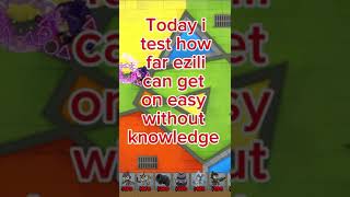 How far can ezili get bloons test ninjakiwi ezili btd6 short [upl. by Jamesy532]