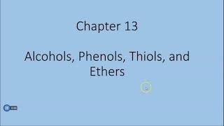 Alcohols Phenols and Thiols Names [upl. by Malone745]