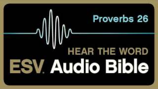 ESV Audio Bible Proverbs Chapter 26 [upl. by Suivatna]