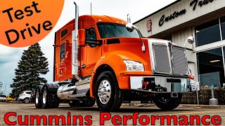 2020 KENWORTH T880 with CUMMINS Performance Series Engine TEST DRIVE amp OVERVIEW  HEAR THE ENGINE [upl. by Niwle169]