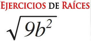 Raíz de un Monomio 1Matemáticas [upl. by Llertnahs]