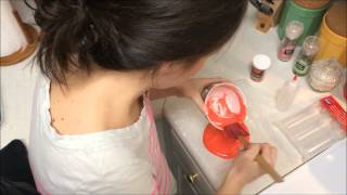 Filling Royal Icing Squeeze Bottles [upl. by Arndt]