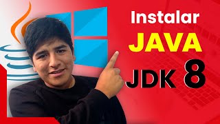 🔴 Cómo Descargar e Instalar Java JDK 8 👉 en Windows 10 ✅ Java Development Kit [upl. by Amand839]