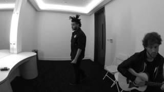 The Weeknd Backstage Warmups [upl. by Herstein]