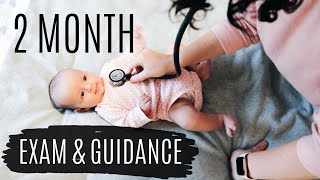 TWO MONTH OLD HEALTH ASSESSMENT  Physical Exam amp Anticipatory Guidance [upl. by Ramel]