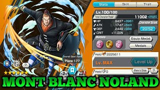 MONT BLANC NOLAND GAMEPLAY  ONE PIECE BOUNTY RUSH  OPBR [upl. by Ger]