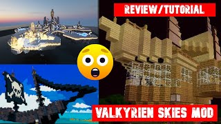 ¡HAZ TU PROPIA NAVE EN MINECRAFT  Valkyrien skies MOD  TUTORIAL ESPAÑOL [upl. by Ecadnak]