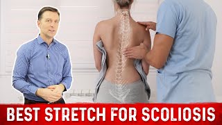 The Best Stretching Exercise for Scoliosis – Treatment by DrBerg [upl. by Ainitsirhc319]