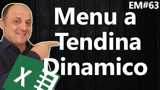 EM 63 Creare un menu a Tendina dinamico con excel 2 metodi [upl. by Alroi409]