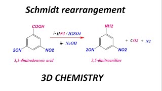 Schmidt rearrangement  rearrangement to electron deficient nitrogen  reaction mechanism [upl. by Nnaeirelav]