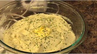 How To make Mashed Potatoes smooth creamy buttery goodness [upl. by Rihaz]