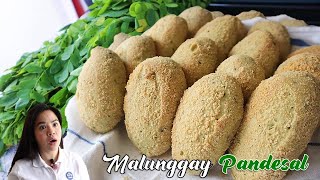 MALUNGGAY Pandesal Moringa oleifera Bread ANG SARAP GRABE [upl. by Alimaj]