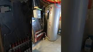 Client optimizes heating with large buffer tank for specific needs [upl. by Kelvin]