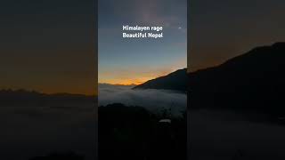 The mountain view The mountain of Nepal Himalayen range Xitiz pari  Badal mathiko  vlogger [upl. by Lissie]