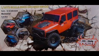 RGT EX86100  Best Budget RC Rock crawler  unboxing video  RC ESCAPES [upl. by Garvey]