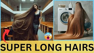 The Secret World of Extreme Long Hairs  Real Rapunzels [upl. by Sirrep]