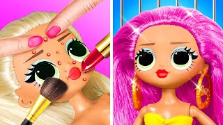 TRANSFORMATION INCROYABLE DE POUPEE LOL DIY Rénovation pour Poupée Populaire par YOWZA [upl. by Horner901]